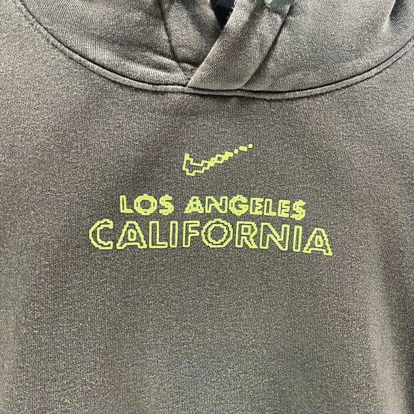 Nike Hoodie Sweatshirt Mens Small Gray Pullover LA California Los Angeles Adult - Picture 2 of 16